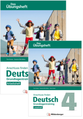 Anschluss finden Deutsch - Das Übungsheft / Grundlagentraining Klasse 4 - Leseheft und Arbeitsheft