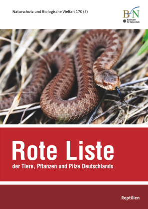 NaBiV Heft 170/3: Rote Liste der Tiere, Pflanzen und Pilze Deutschlands - Reptilien