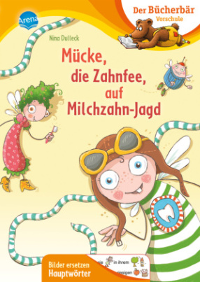 Mücke, die Zahnfee, auf Michzahn-Jagd