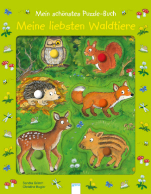 Mein schönstes Puzzle-Buch - Meine liebsten Waldtiere