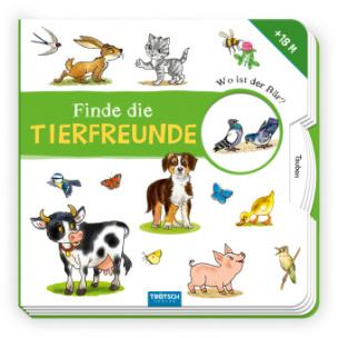 Trötsch Pappbilderbuch Finde die Tierfreunde