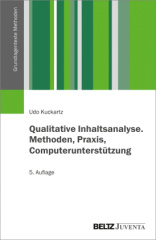 Qualitative Inhaltsanalyse. Methoden, Praxis, Computerunterstützung