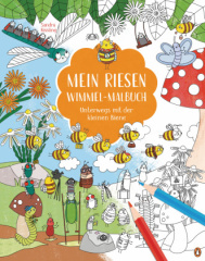 Mein Riesen-Wimmel-Malbuch - Unterwegs mit der kleinen Biene