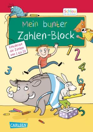 Schlau für die Schule: Mein bunter Zahlen-Block