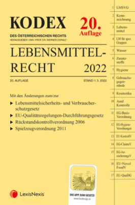 KODEX Lebensmittelrecht 2022 - inkl. App