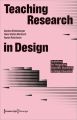 Teaching Research in Design