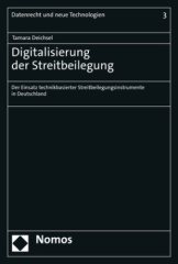 Digitalisierung der Streitbeilegung