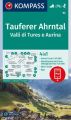 KOMPASS Wanderkarte 82 Tauferer Ahrntal, Valle di Tures e Aurina