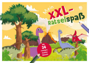 Mein XXL-Rätselblock Dinosaurier