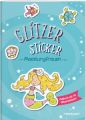 Glitzer-Sticker Malbuch. Meerjungfrauen