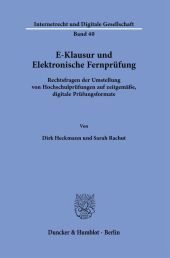 E-Klausur und Elektronische Fernprüfung.