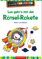 Los geht's mit der Rätsel-Rakete!