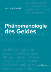 Phänomenologie des Geldes