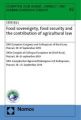 Food sovereignty, food security and the contribution of agricultural law