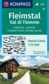 KOMPASS Wanderkarte 655 Fleimstal / Val di Fiemme, Lagorai, Latemar, Trudner Horn, Monte Corno 1:25.000