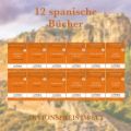 12 spanische Bücher (Bücher + 12 Audio-CDs) - Lesemethode von Ilya Frank, m. 12 Audio-CD, m. 12 Audio, m. 12 Audio, 12 Teile