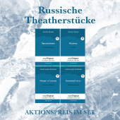 Russische Theaterstücke (Bücher + 4 Audio-CDs) - Lesemethode von Ilya Frank, m. 4 Audio-CD, m. 4 Audio, m. 4 Audio, 4 Teile