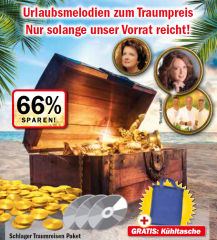 Schlager Traumreisen Paket + GRATIS Kühltasche