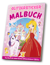 Glitzersticker XXL-Malbuch Kunterbunte Welt im Frühling