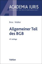 Allgemeiner Teil des BGB