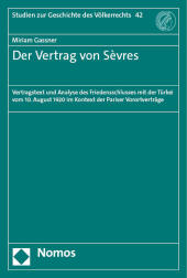 Der Vertrag von Sèvres