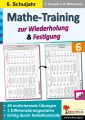 Mathe-Training zur Wiederholung und Festigung / Klasse 6