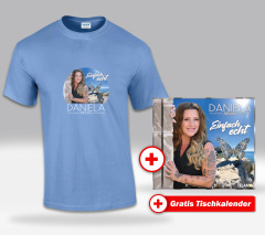 Einfach echt Fan-Set T-Shirt + CD + GRATIS Tischkalender