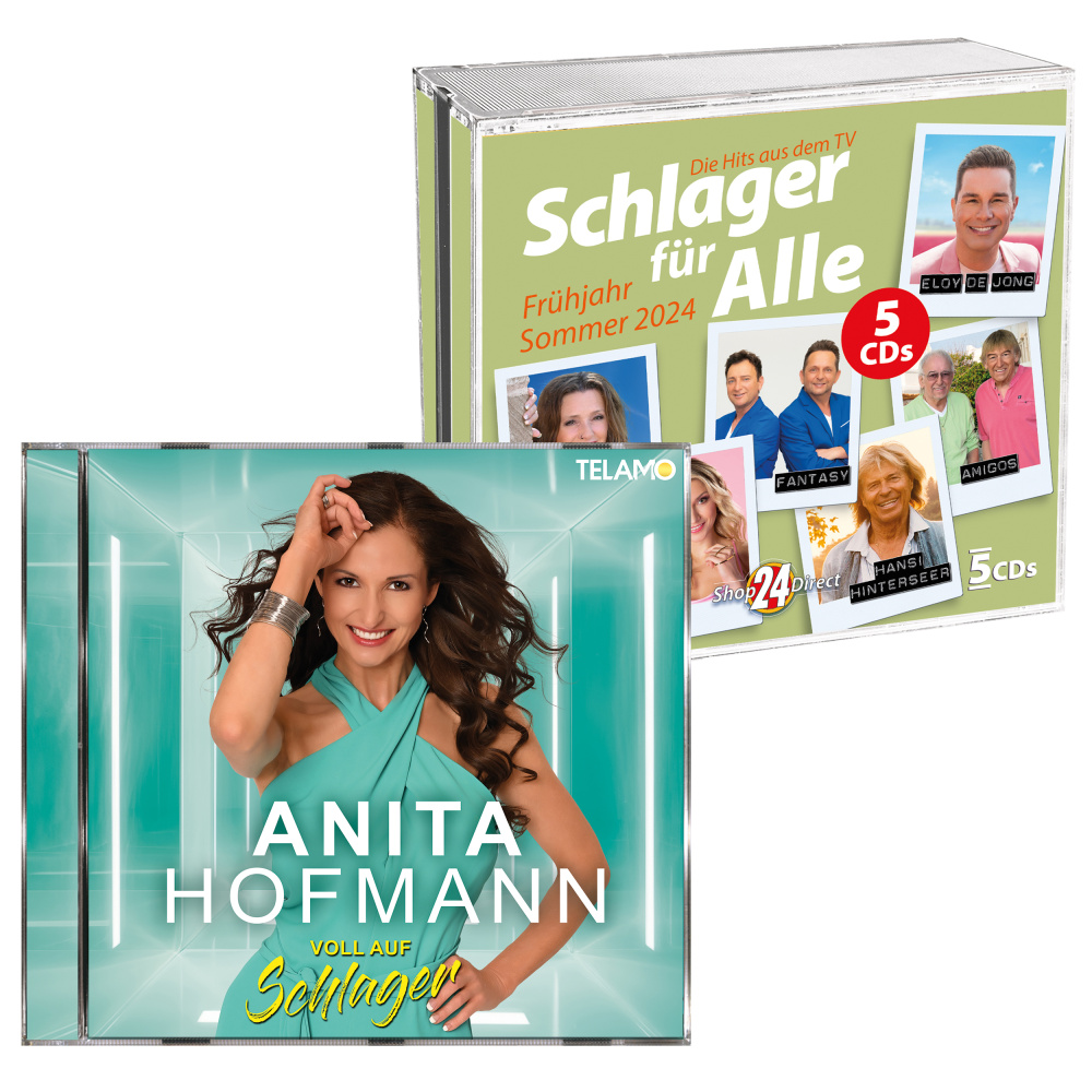 Voll auf Schlager + Schlager für Alle - Frühjahr/Sommer 2024