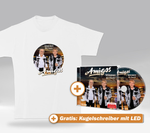 Stimmen der Nacht Fan-Set T-Shirt (M) + CD + GRATIS Kugelschreiber