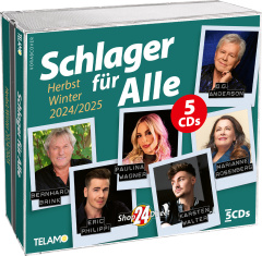 Schlager für Alle - Herbst/Winter 2024/2025 + Schlager für Alle - Herbst/Winter 2024/2025 DVD