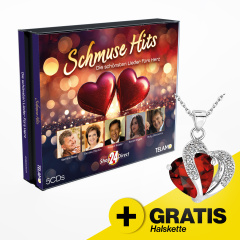 Die große Hit-Kollektion + Schmuse Hits - Die schönsten Lieder fürs Herz + GRATIS Tasse & Halskette