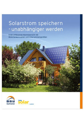 Solarstrom speichern - unabhängiger werden