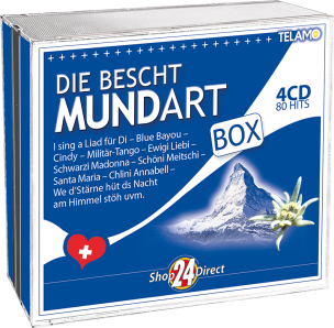 Die Bescht Mundart Box (4 CDs)