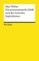 Die protestantische Ethik und der Geist des Kapitalismus