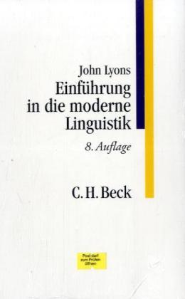 Einführung in die moderne Linguistik