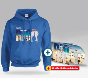 RIO Fan-Set Kapuzenpulli (L) + CD + GRATIS Kofferanhänger