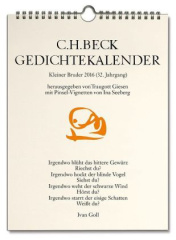 C.H. Beck Gedichtekalender Kleiner Bruder 2016