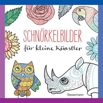 Schnörkelbilder für kleine Künstler