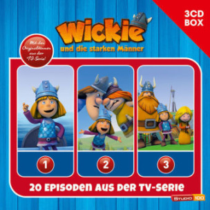 Wickie - 3-CD Hörspielbox zur neuen TV-Serie (CGI), 3 Audio-CDs. Vol.1