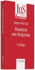 Mustertexte zum Strafprozess