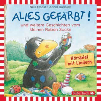 Rabe Socke: Alles gefärbt!, 1 Audio-CD