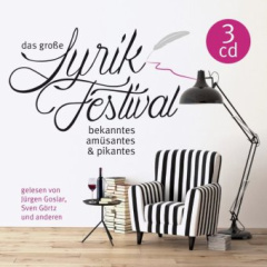 Das große Lyrik Festival, 3 Audio-CDs