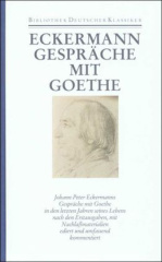 Gespräche mit Goethe in den letzten Jahren seines Lebens