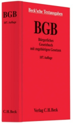 Bürgerliches Gesetzbuch (BGB) mit zugehörigen Gesetzen