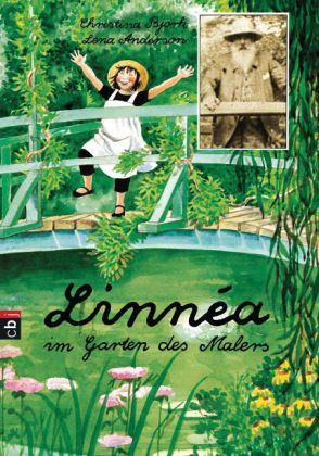 Linnéa im Garten des Malers