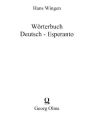 Esperanto-Wörterbuch. Bd.2