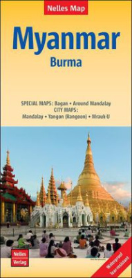 Nelles Map Landkarte Myanmar - Burma